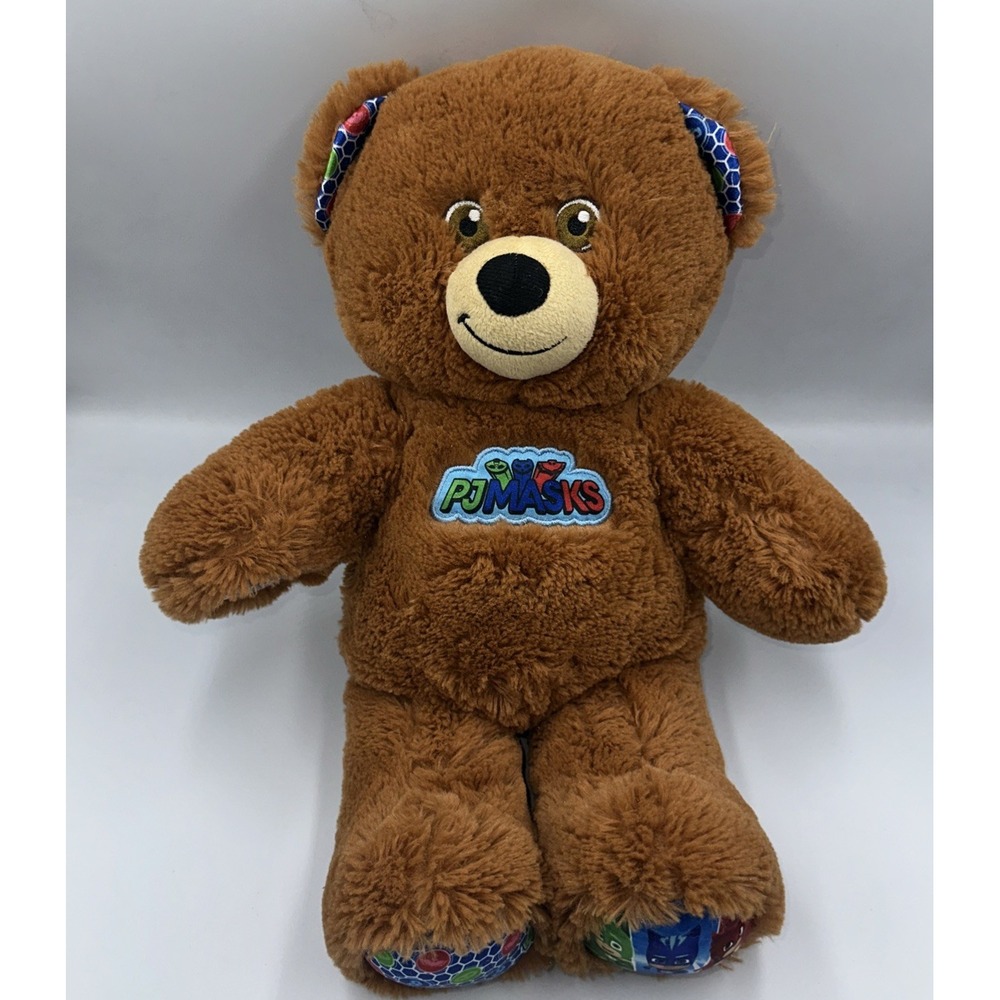 Build a Bear Workshop PJ Masks 17" Plush Stuffed Animal Toy Teddy Bear / Kids